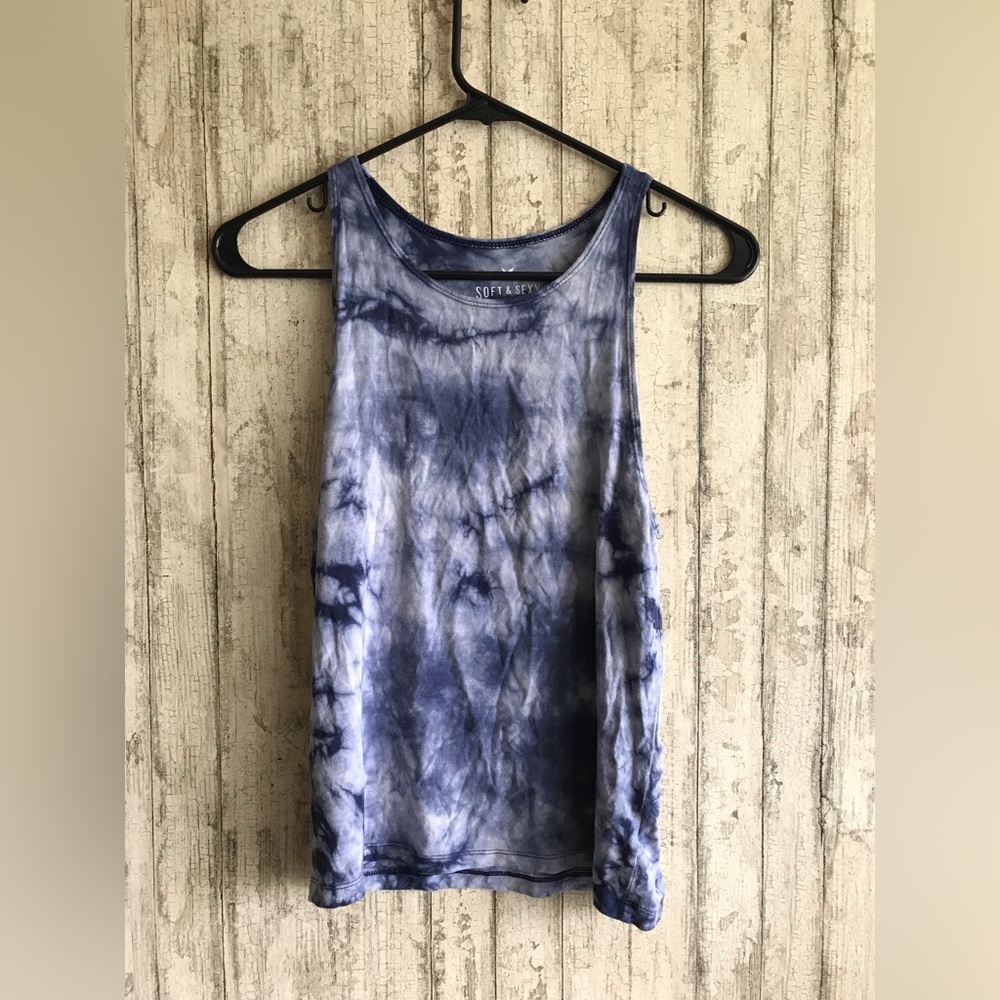 Aerie Soft and Sexy Tie-dye Tank